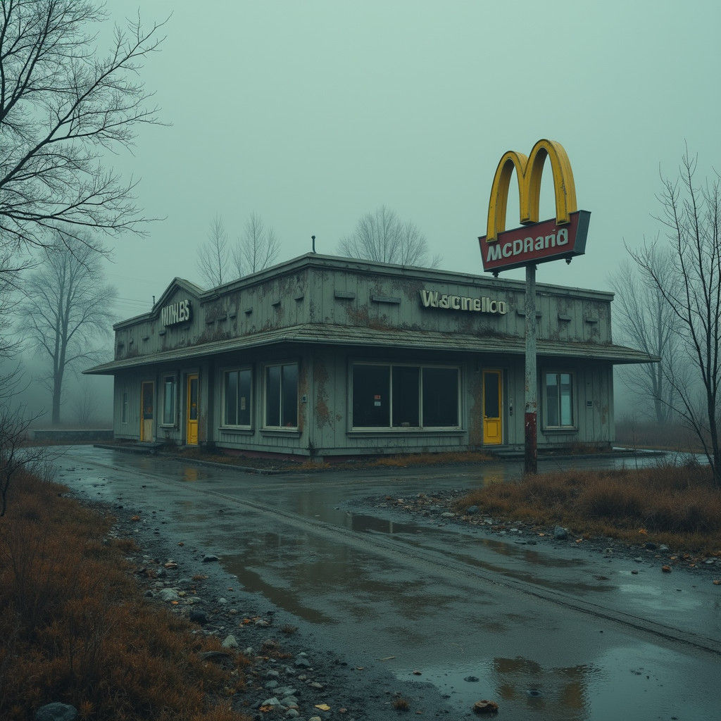 Post-Apocalyptic McDonald's in Russia: A Haunting Digital Ar...