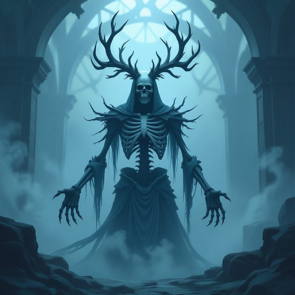 Regal Skeleton Lord of Death's Threshold