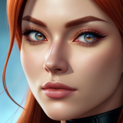 Kim Possible Close-Up: Anime Key Visual Art