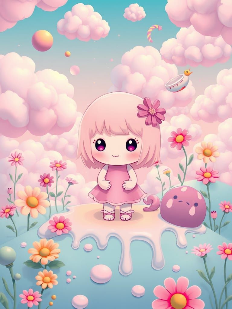 Kawaii art #surreal