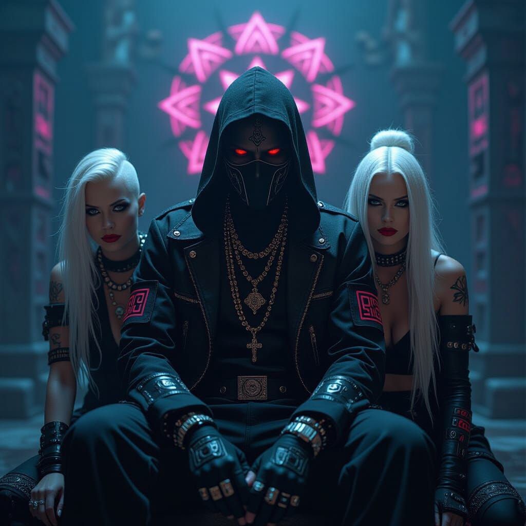 Die Antwoord in Dark, Gritty, ZEF-Inspired Cyberpunk