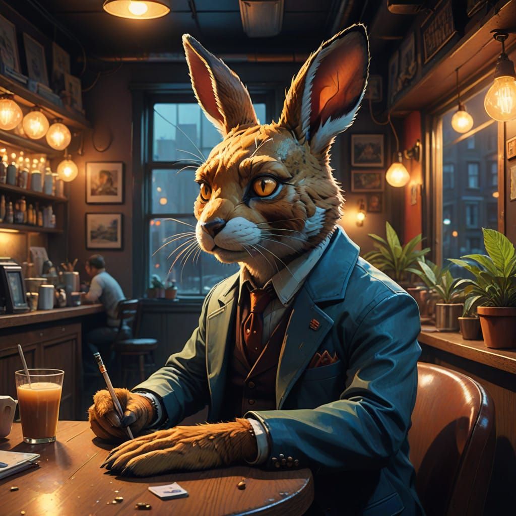 Stoned Animals in Amsterdam Coffee Shop