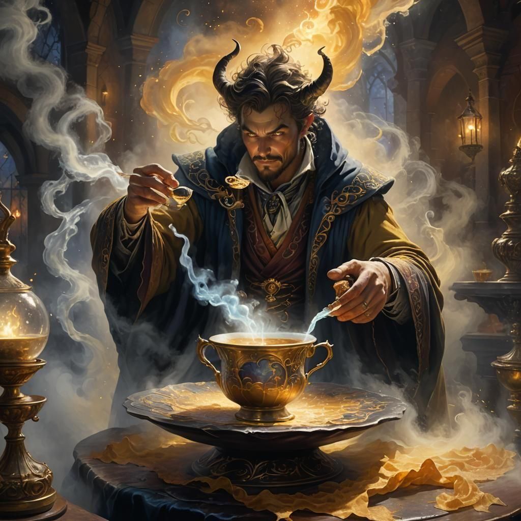 Warlock's Coffee: A Demon in the Steam
