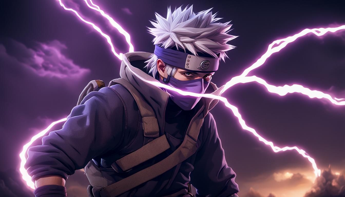 Kakashi Hatake Shidori Digital Art
