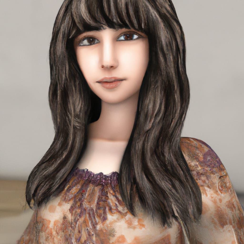 Photorealistic Portrait of a Beautiful Woman