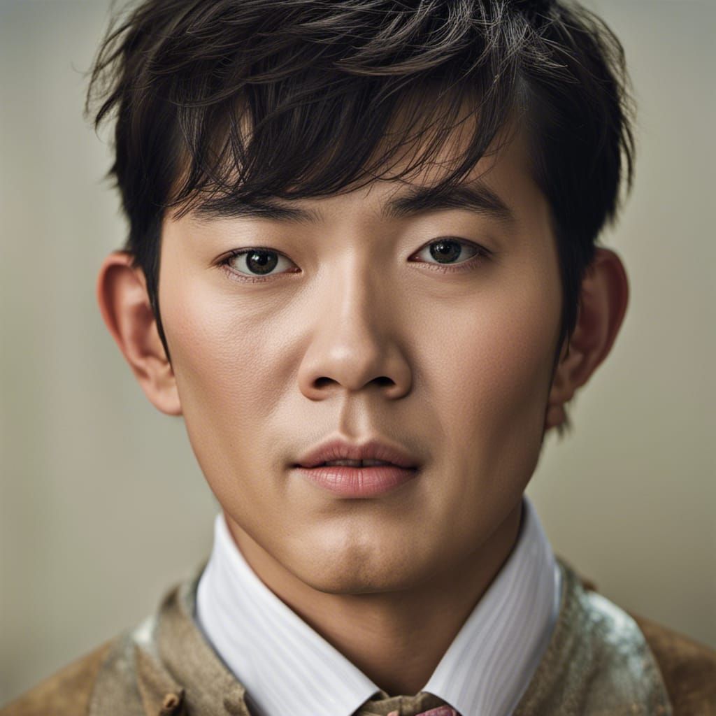 Delicate Portrait in Professional Photography Style