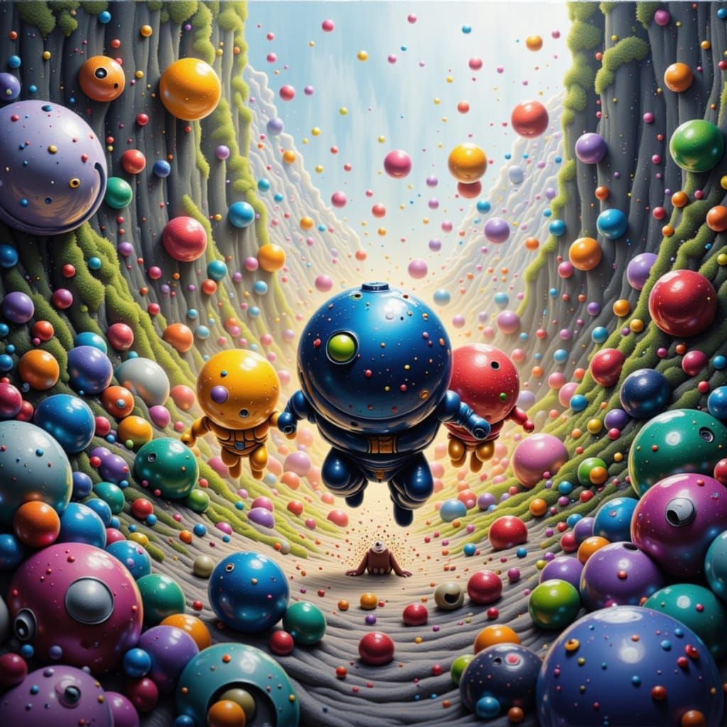 Magnetic Ball Competition: High-Speed Race for Cash Prize