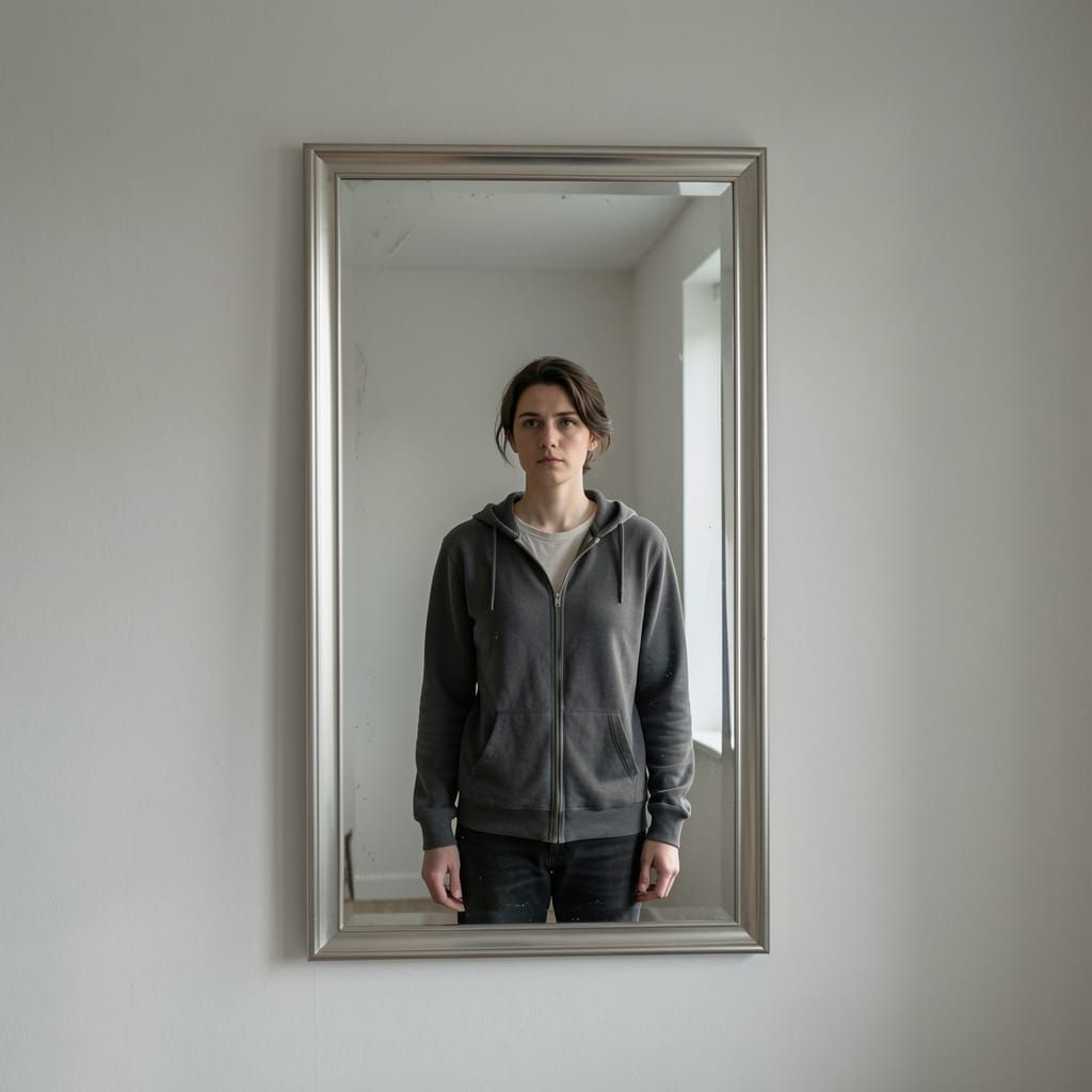 Unsettling Mirror Anomaly in Minimalist Interior