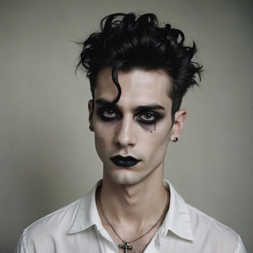 gothic portrait, male