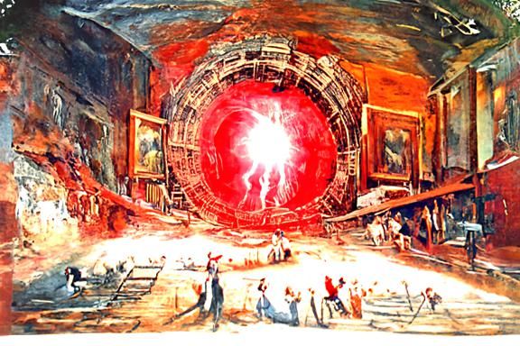 Large Hadron Collider: Romanticism Meets Apocalyptic Vision