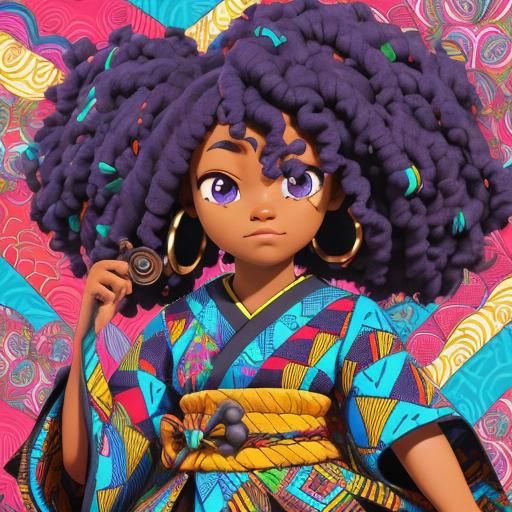 Japanese black anime Tu Soa Woo