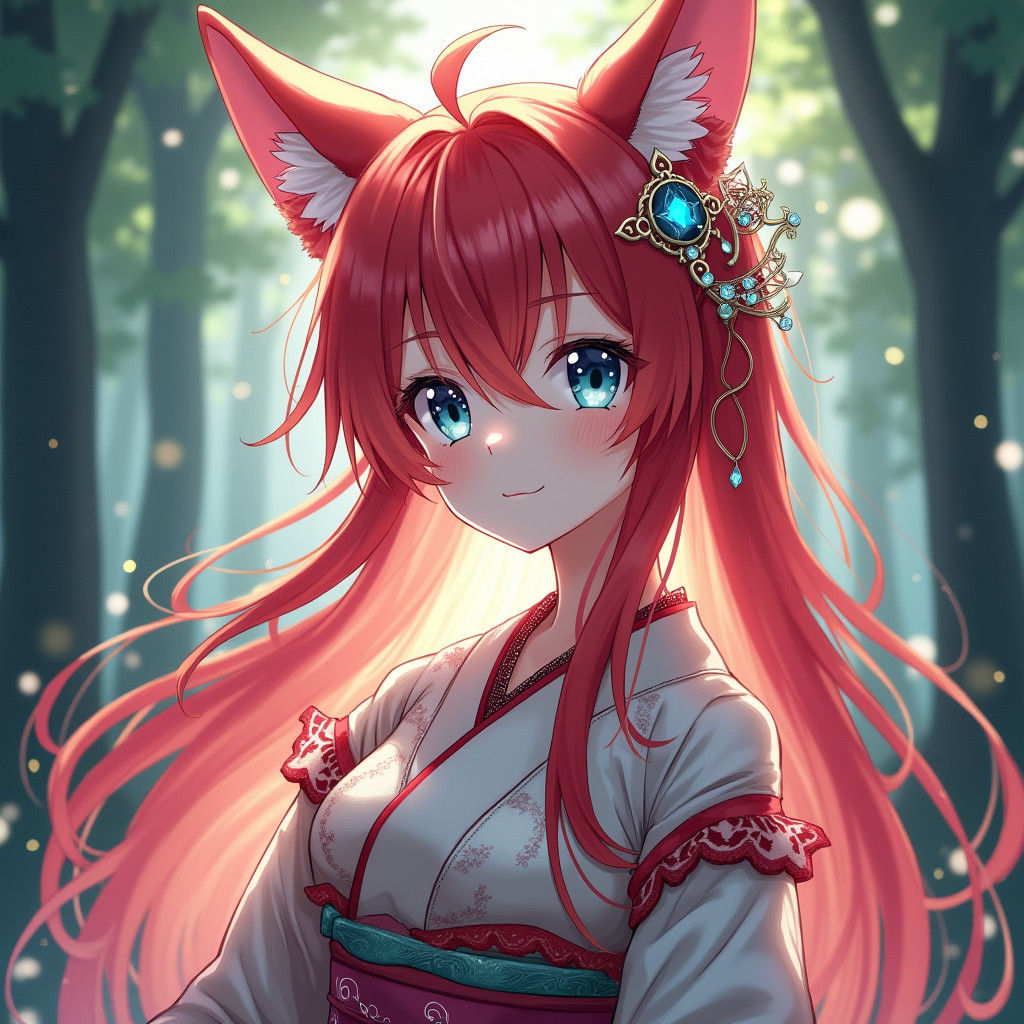 Kitsune woman