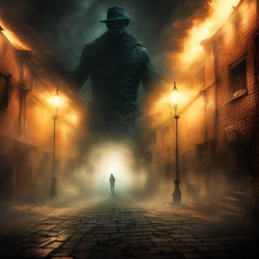 Dramatic Film Noir Portrait in Industrial Setting