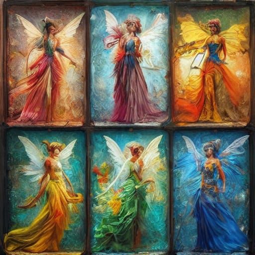 Surreal Dreamscapes in Vibrant Neon Colors