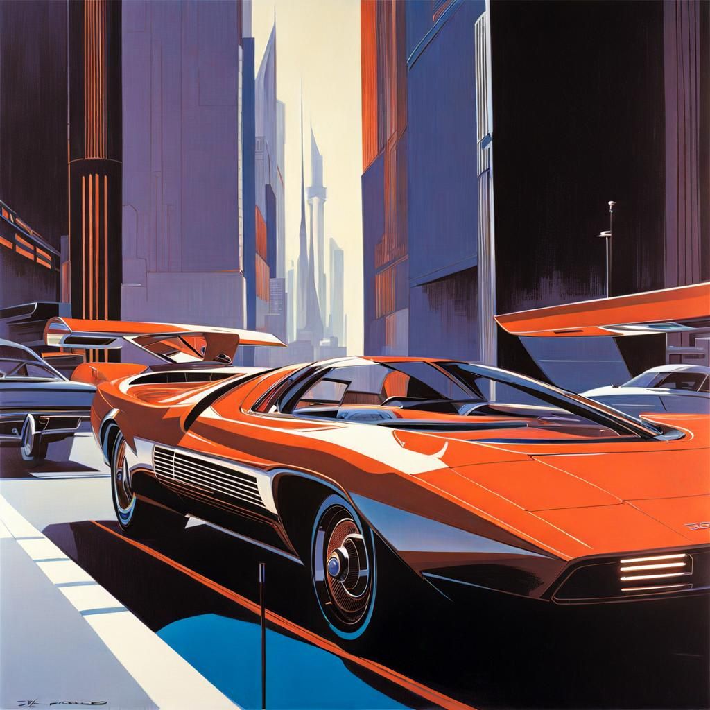 Futuristic Sci-Fi Concept Art