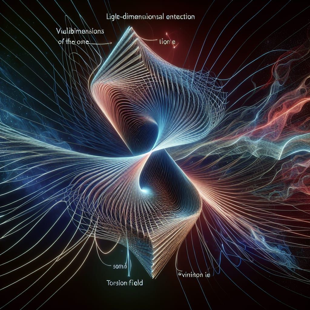 Higher Dimensional Entity Emerges from Vibrational Folding
