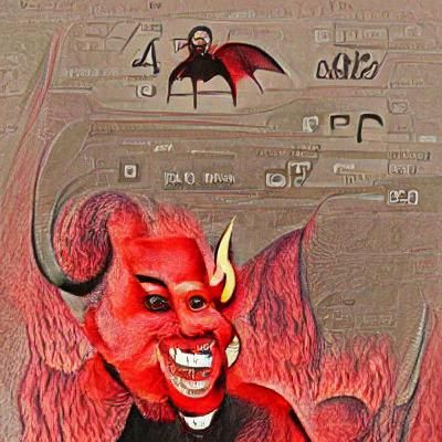 AI Interpretation of Satan