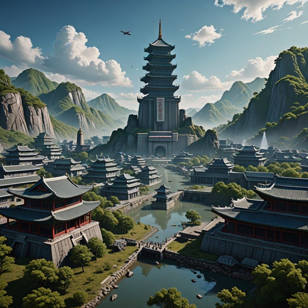 Epic Fantasy Landscape of North Korea in Stunning 8K