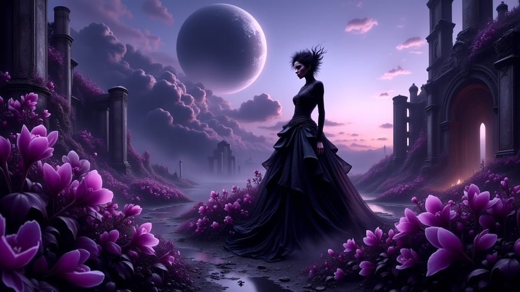 Doomed World in Dark, Gothic Splendor