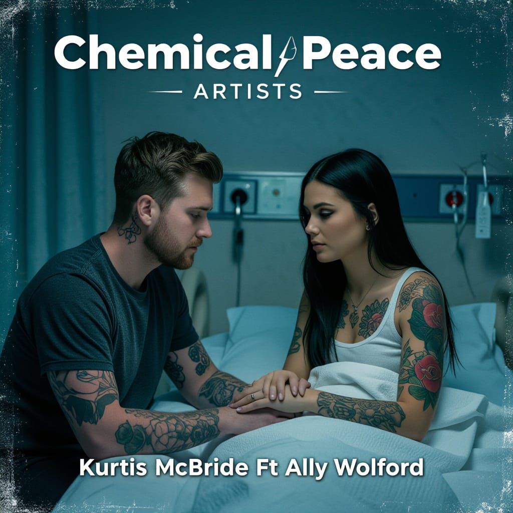 Chemical Peace Album Cover in Moody Hospital Setting
