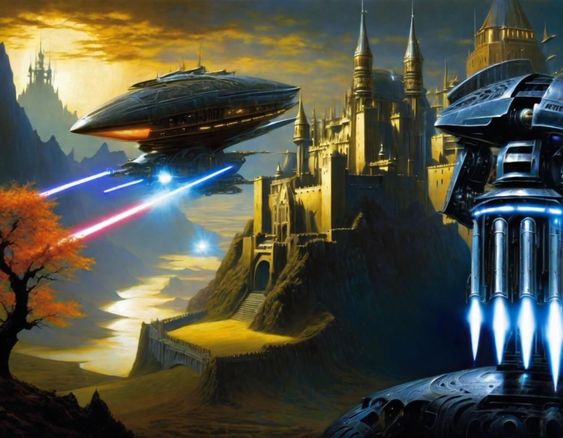 Medieval Sci-fi Fusion