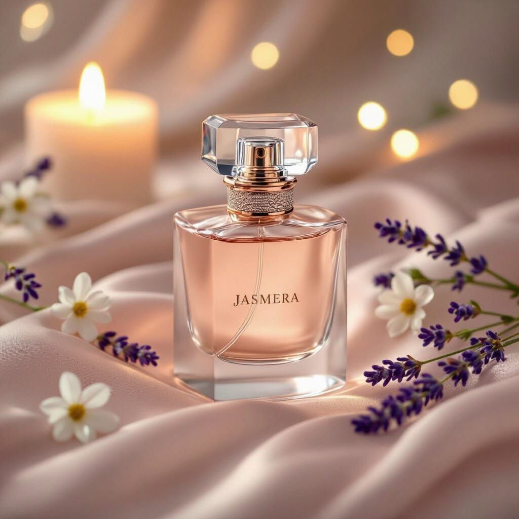 Luxury Perfume Bottle 'Jasmera' Product Photo