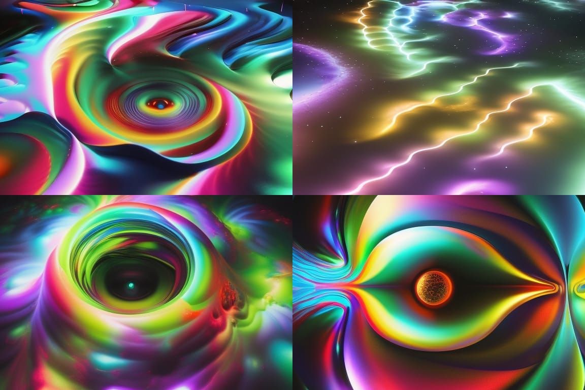 Chaotic Monster Encased in Ice: Dark Fantasy