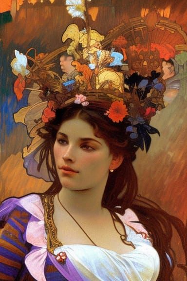 Dama del Carnevale: A Venetian Fantasy in 8bit Style