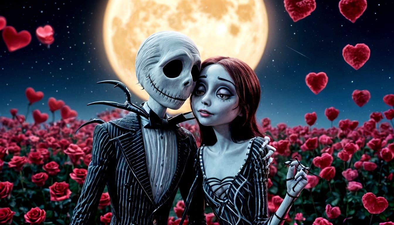 Jack Skellington & Sally's Valentine Love Fest
