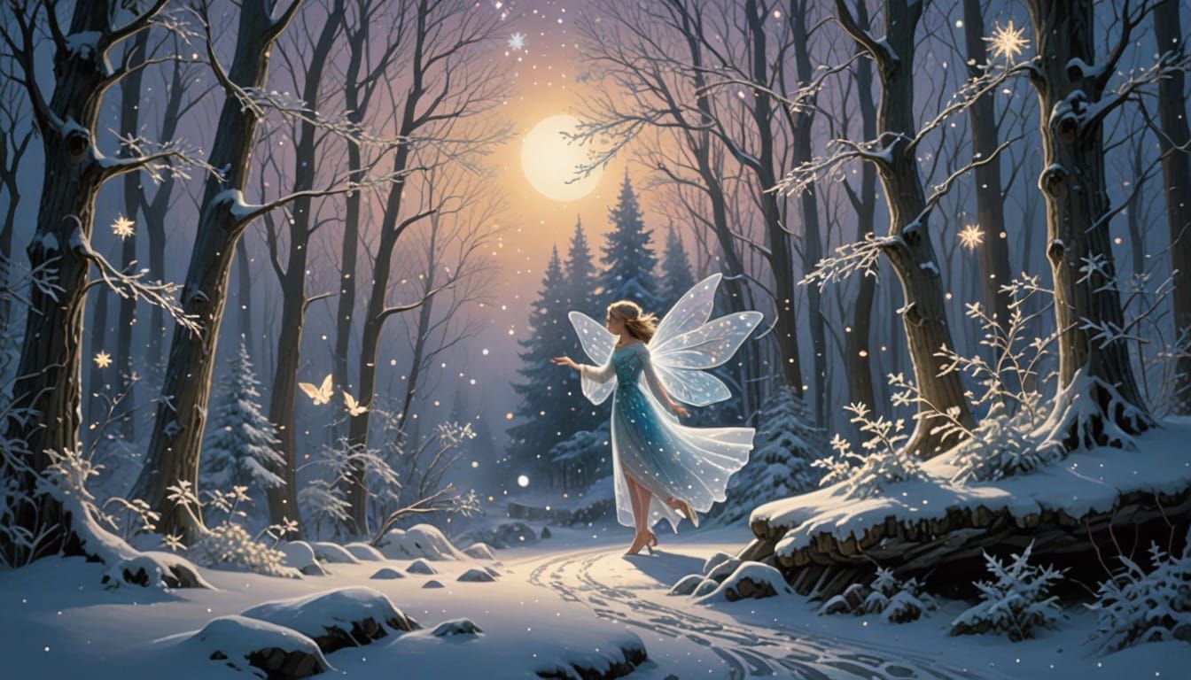 Whimsical Winter Wonderland in Enchanted Style