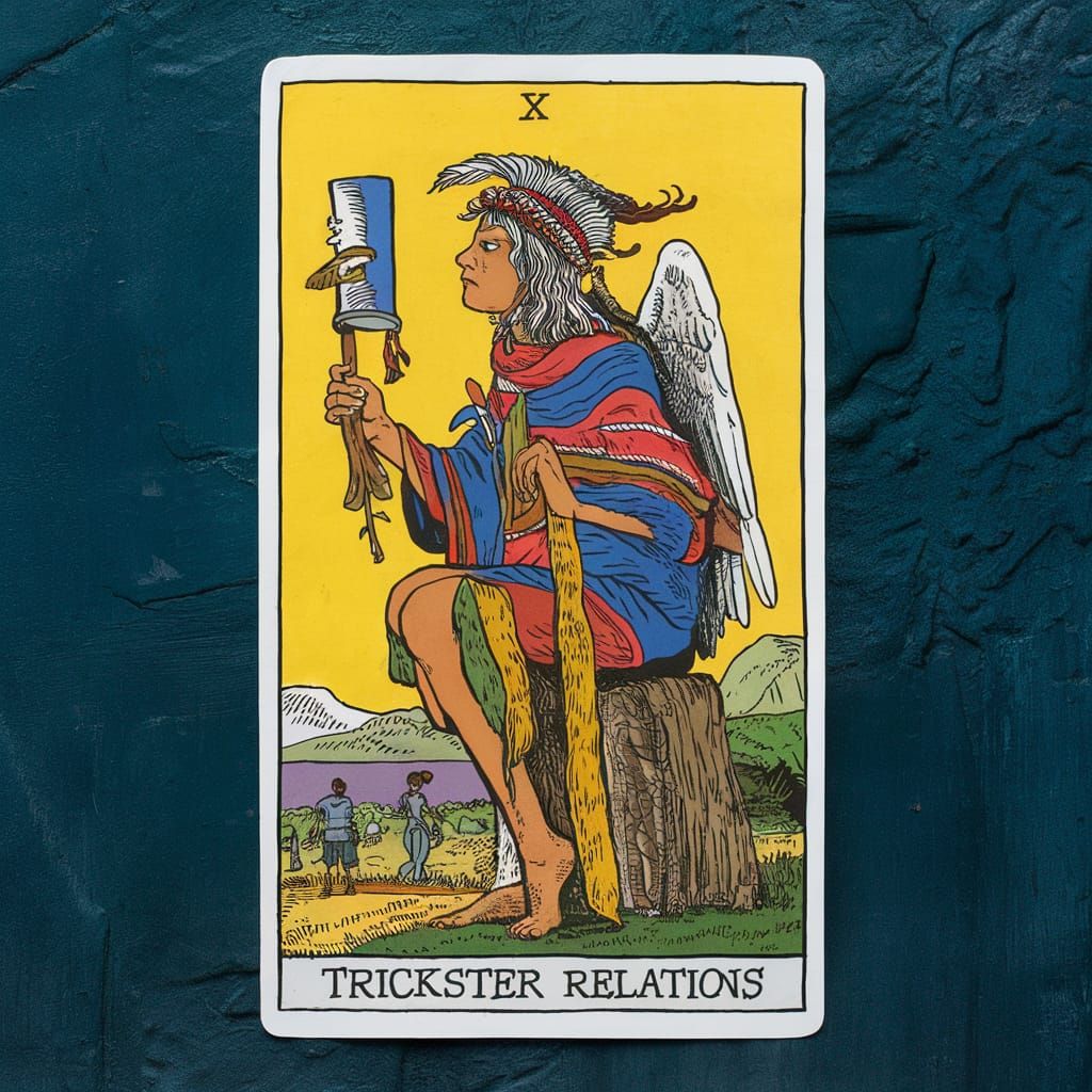 Native American Shaman Reads Tarot of Race Relations