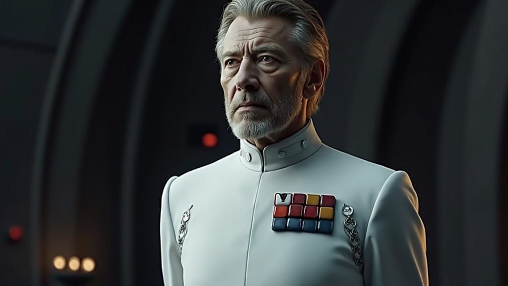 Grand Admiral Tywin Lannister in White Uniform