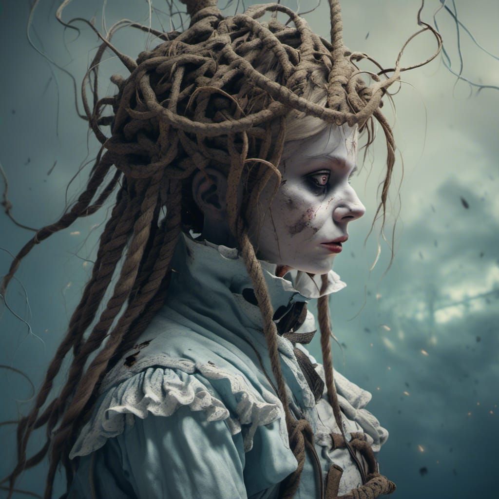 Alice in Wonderland in Asylum: Hyperrealistic Horror