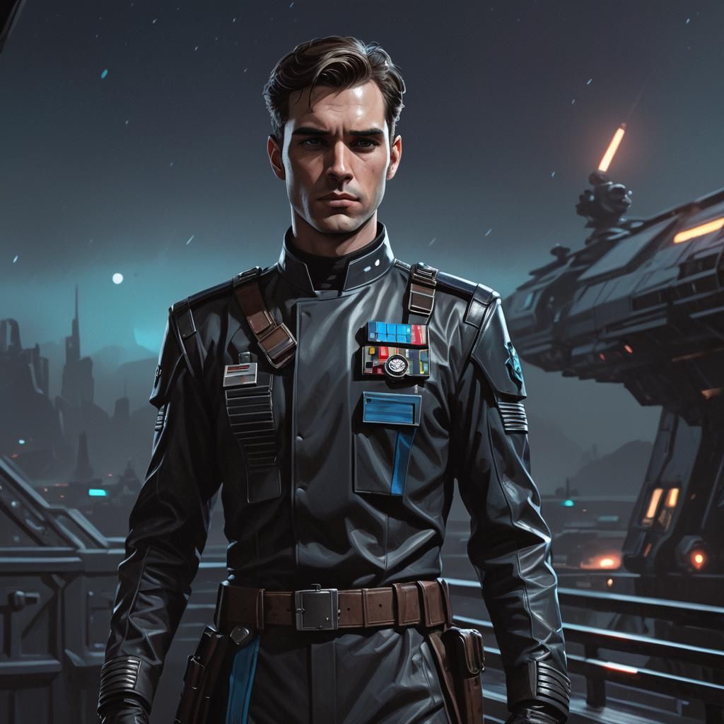 Young Imperial Officer Concept Art