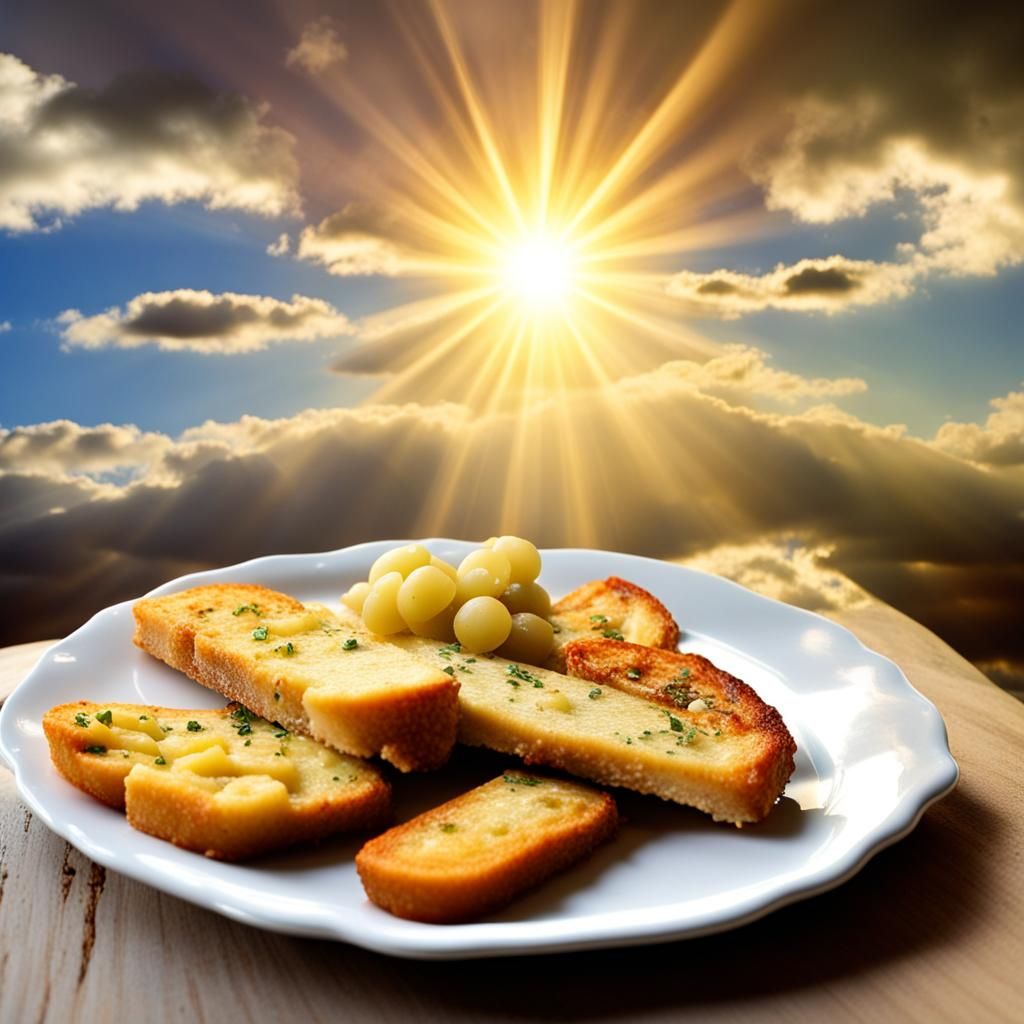 Heavenly Antipasto Platter in Divine Sunshine