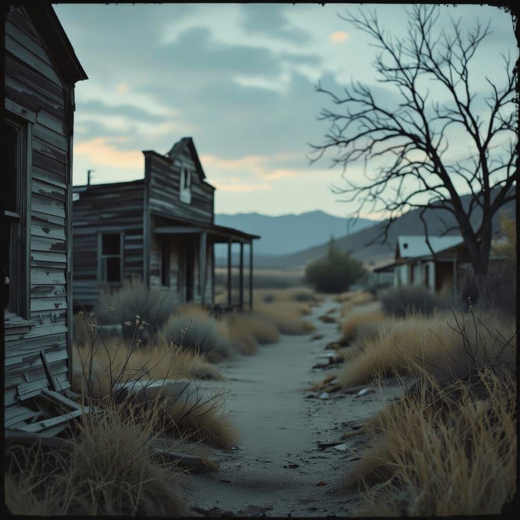 Ghost Town Ruins Whisper Secrets to Auburn Woman