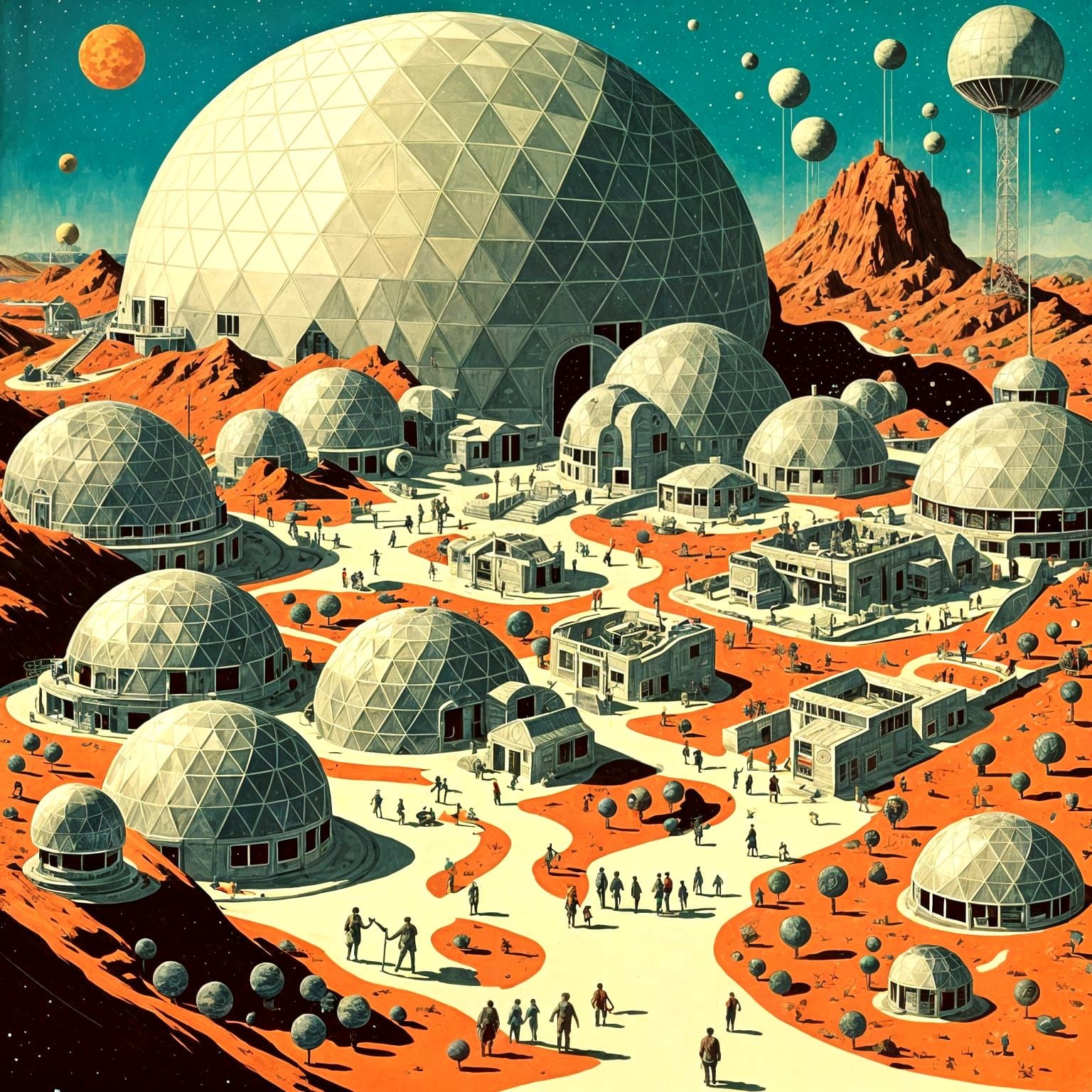 Space settlement