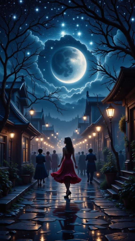 Moonlight parade