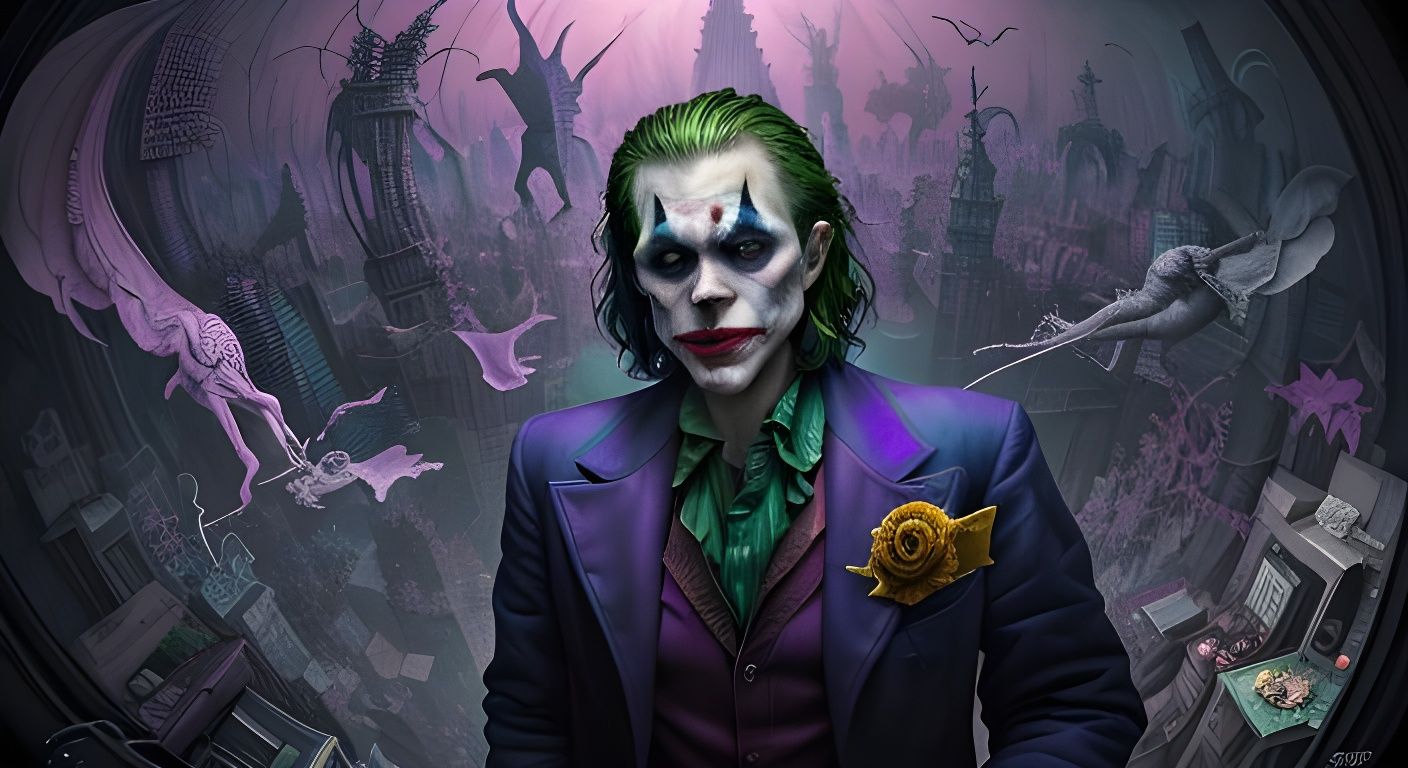 Surreal Joker and Thief Masterpiece in HDR