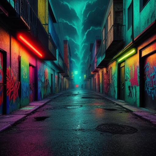 Graffiti Street Art: Whispers in a Mad World