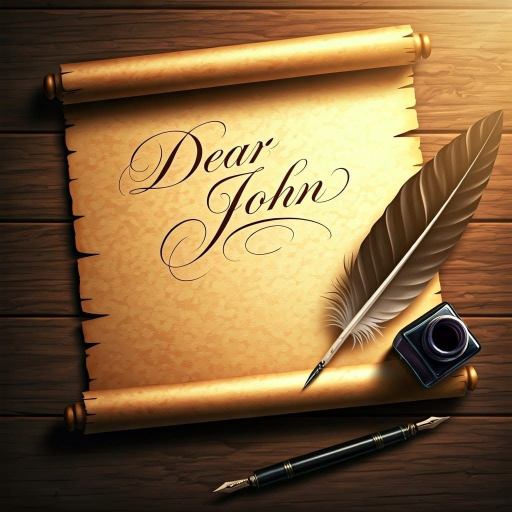 luxurious golden parchment scroll softly glowing with warm l...