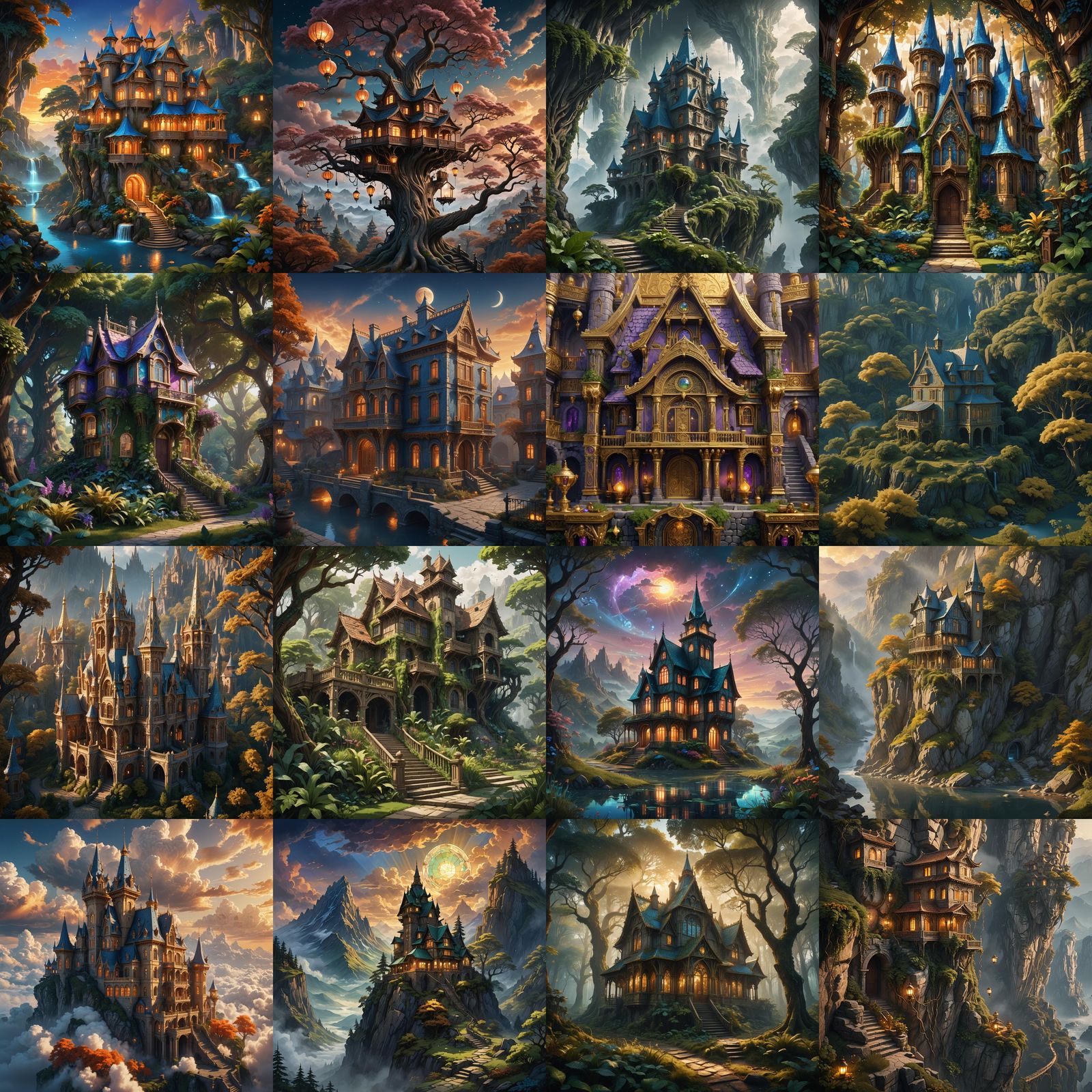 Fantastical Priceless House Concept Art