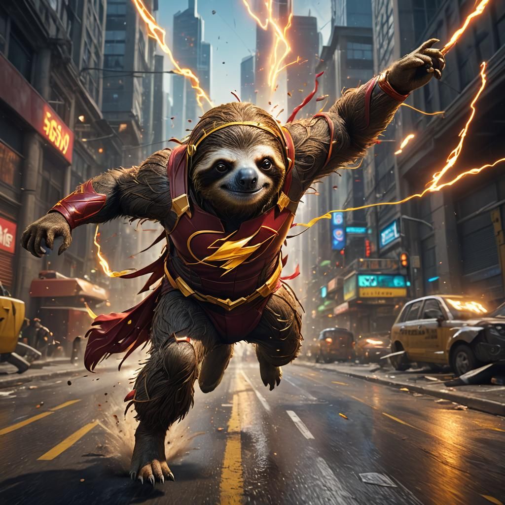 Sloth as Flash Running to the Rescue