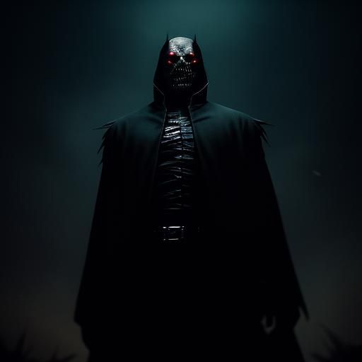 Detailed Demon of Terror in Cinematic Style