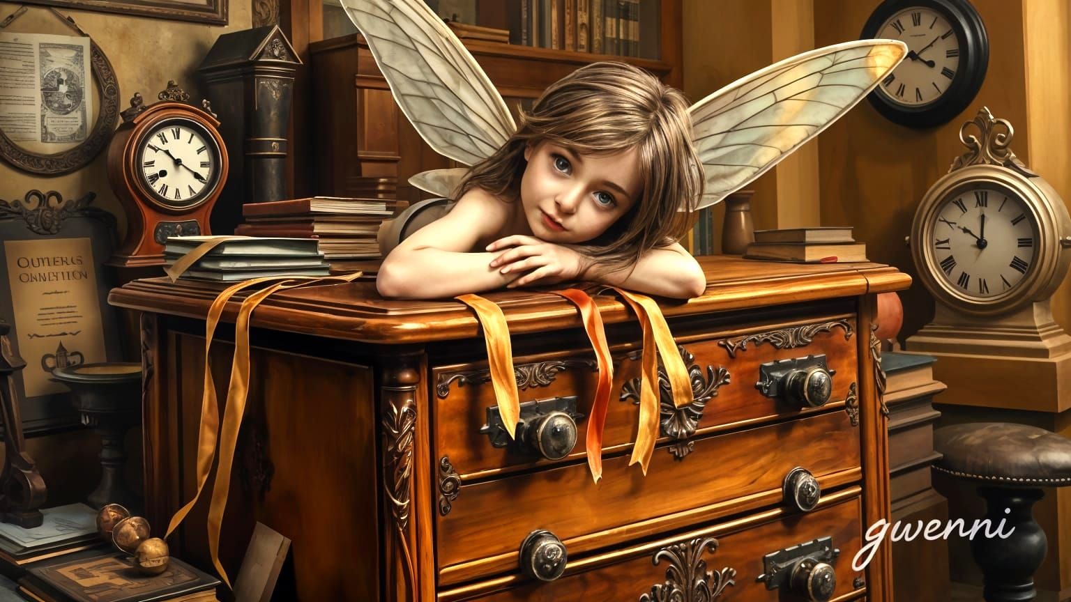 A cheeky, impish fairy!