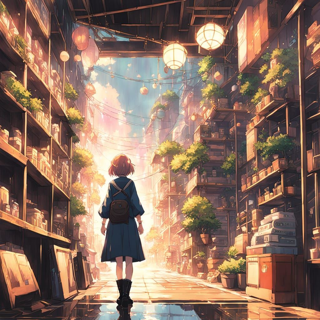 Anime Maid Finds Solace in Order