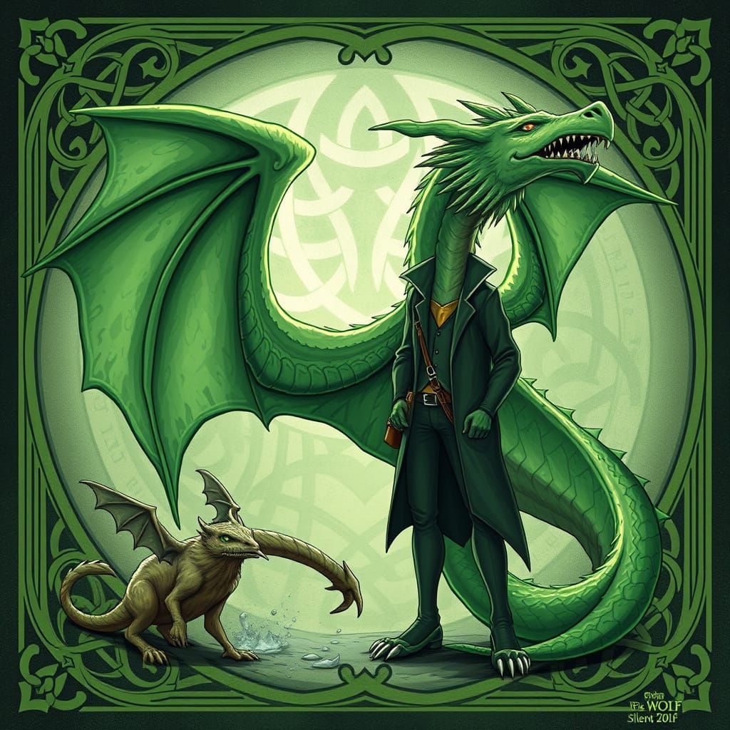 Interdimensional Detective with Shape-Shifting Dragon Famili...