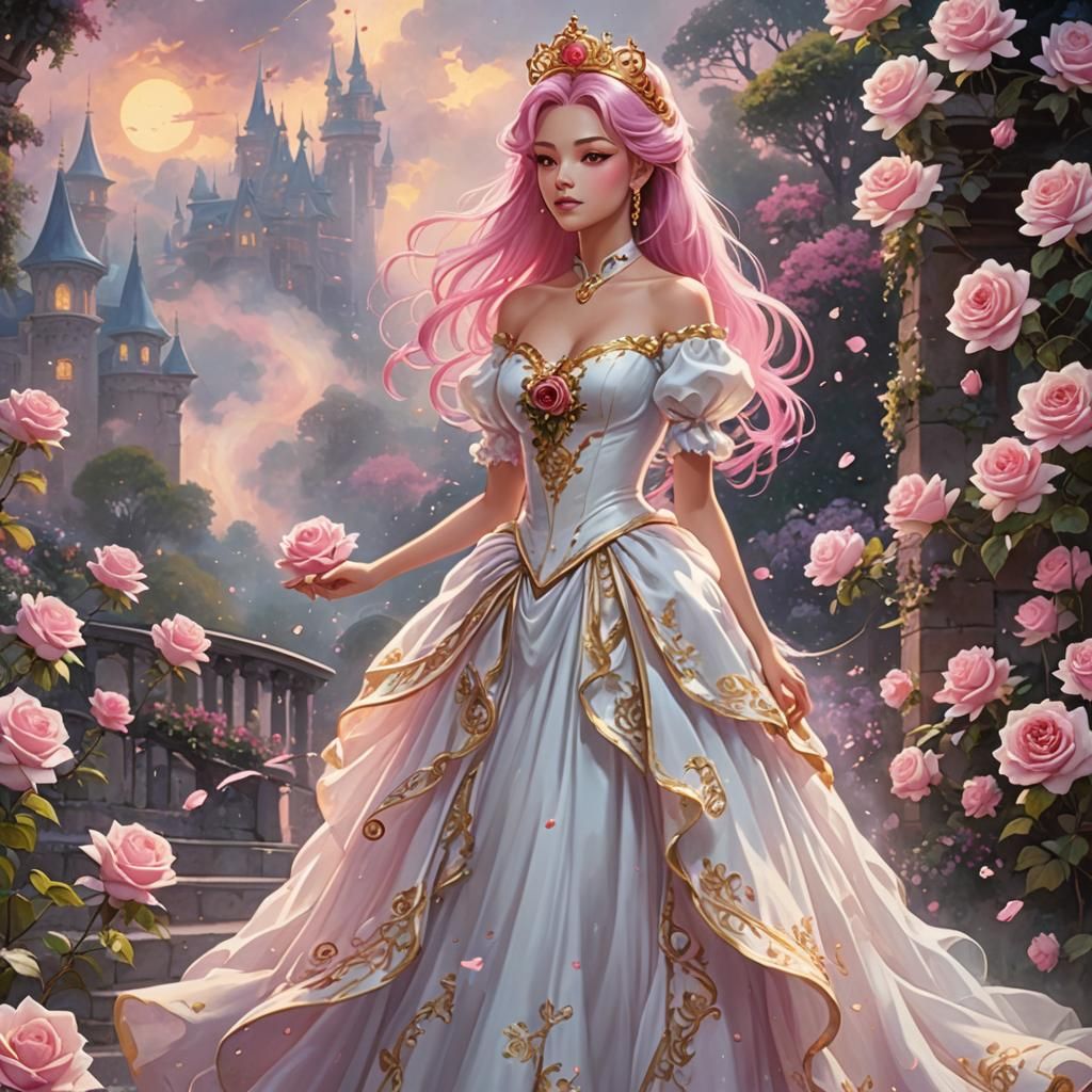 Utena Tenjou as Ethereal Rose Princess