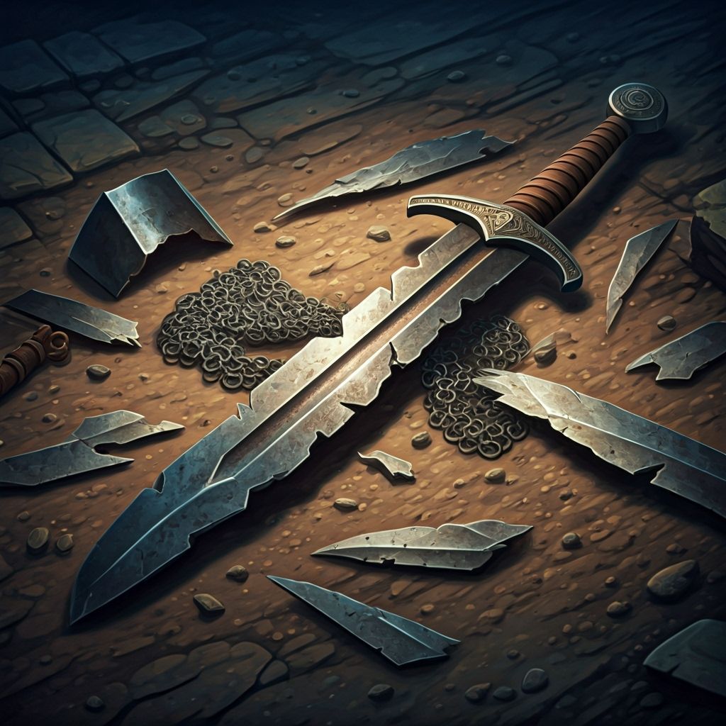 Battlefield Remnants: Broken Weapons and Armor Icon