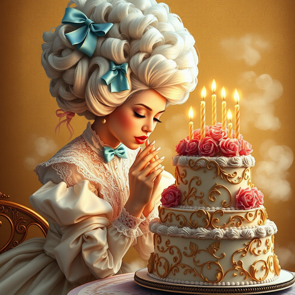 Whimsical Victorian Birthday in Pre-Raphaelite Style